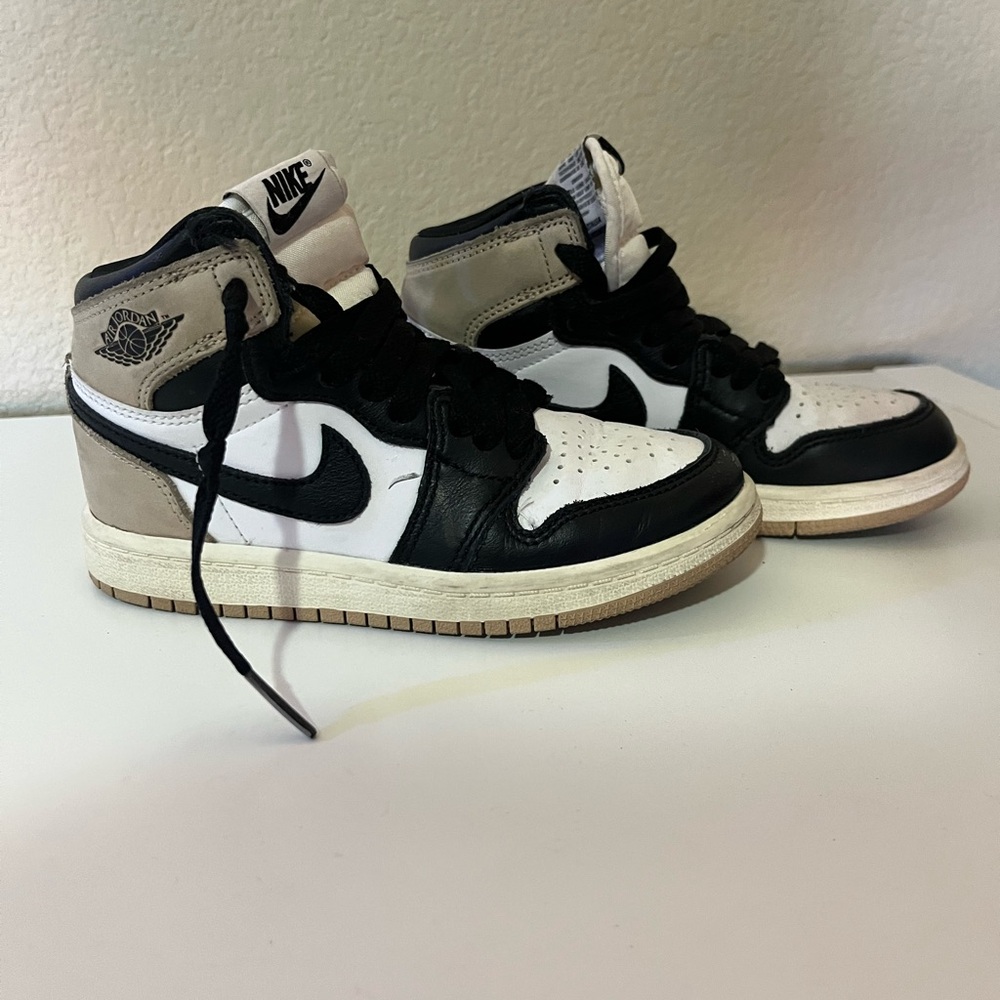 Nike Kids Black and Tan-  High-Top Jordan Sneakers 11.5 C